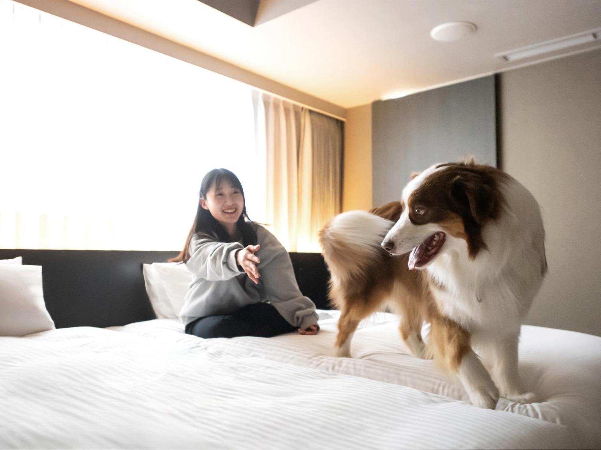 Hotel Anddoggy Kyoto Nijo Kültér fotó