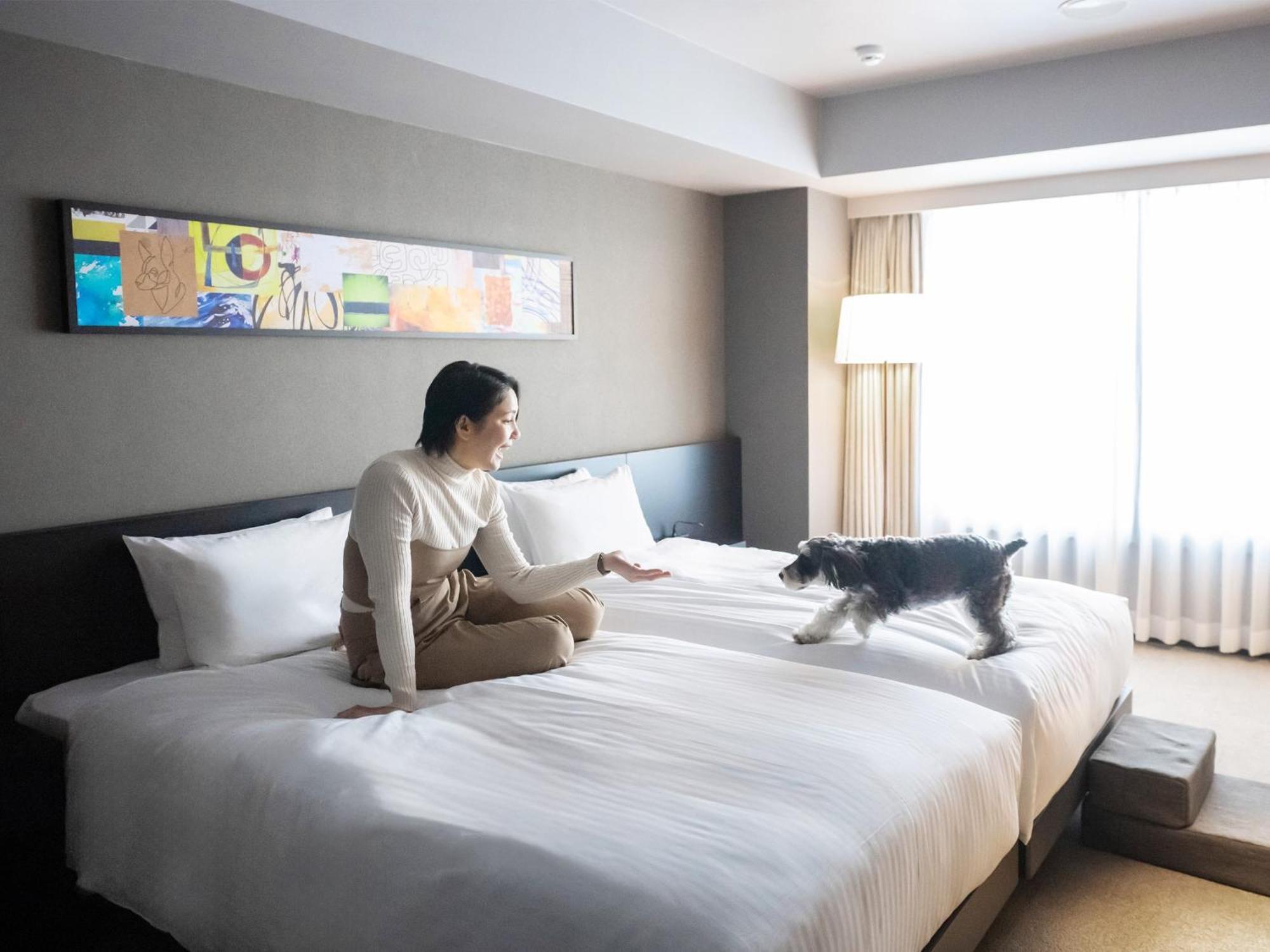 Hotel Anddoggy Kyoto Nijo Kültér fotó